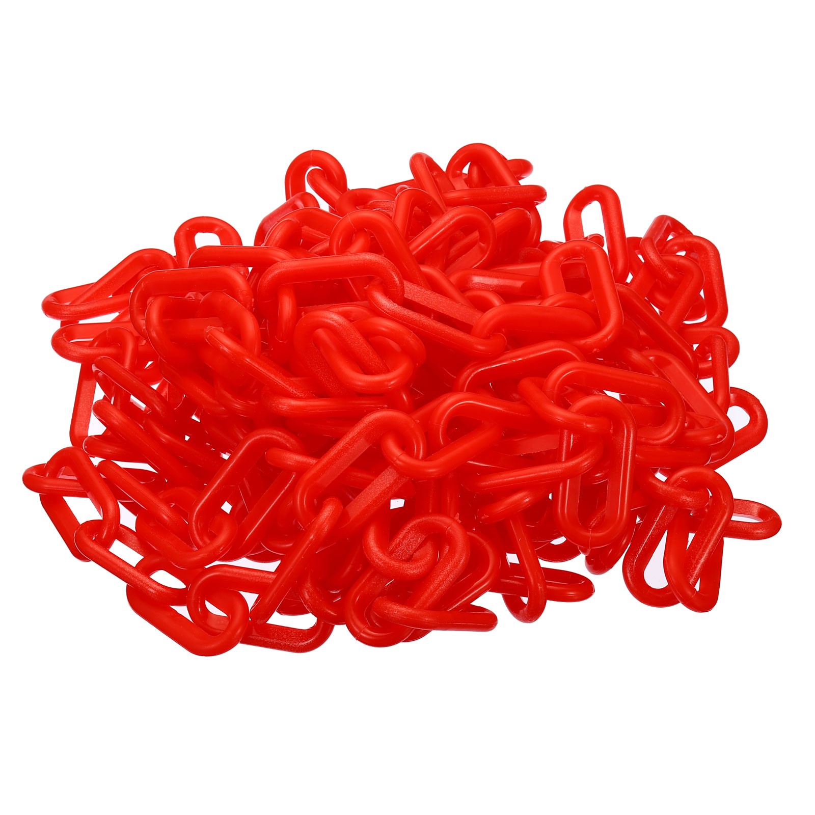 Plastic Chain Barrier (Red, 10 Feet, 0.3″ Dia) Chain Plastic Chain Links