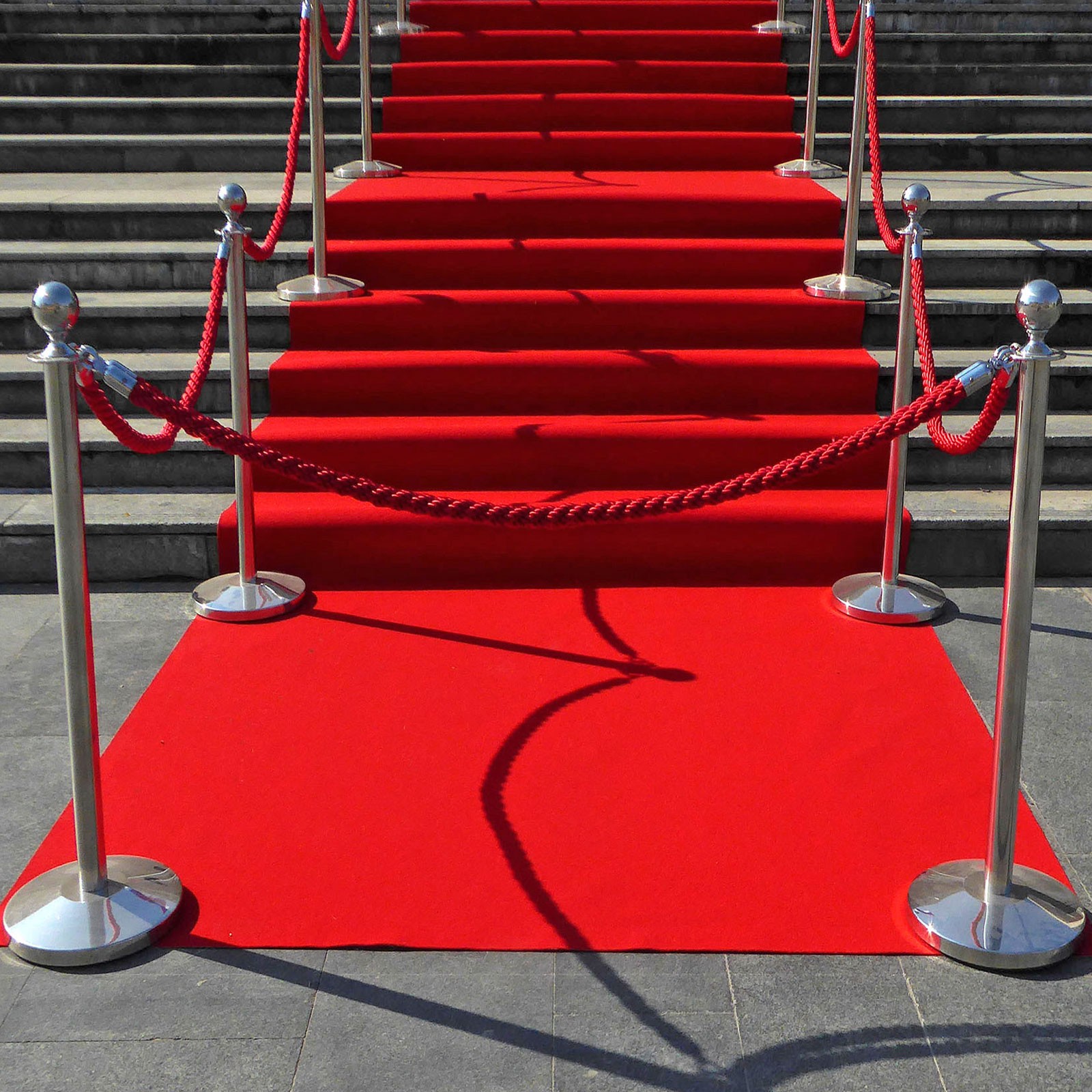 Stanchion Rope 1.5m 5Ft Barrier Rope Twisted Post Champagne Gold Gold Hook