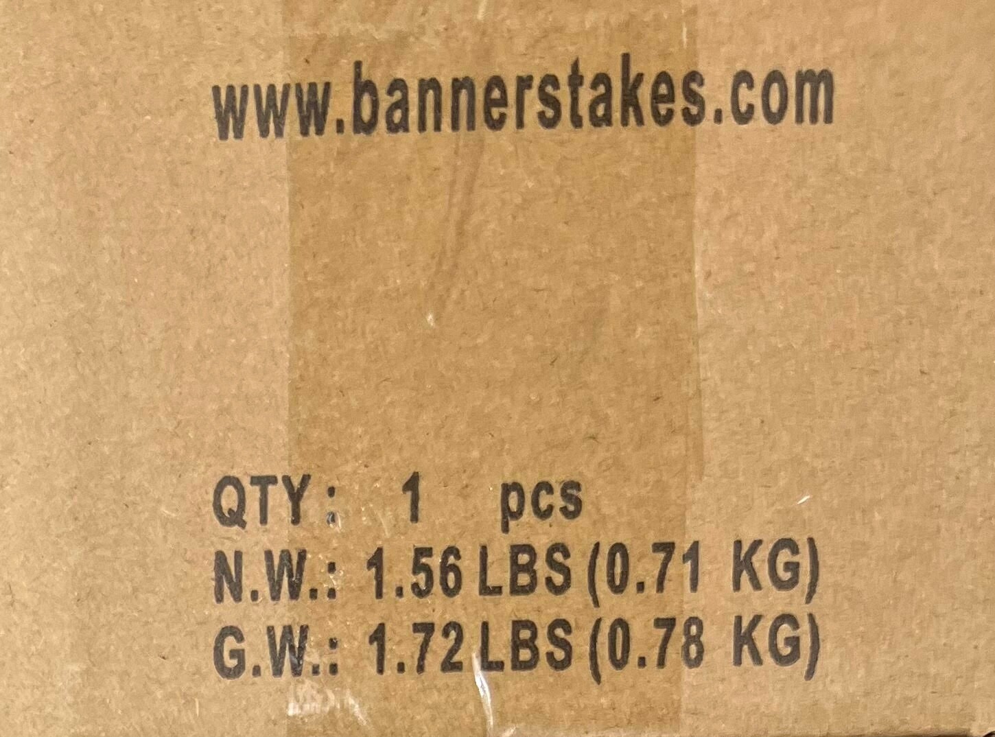 15″ Banner Stakes PLUS Wall Mount Mgntic Belt Barrier, CAUTION DO NOT ENTER