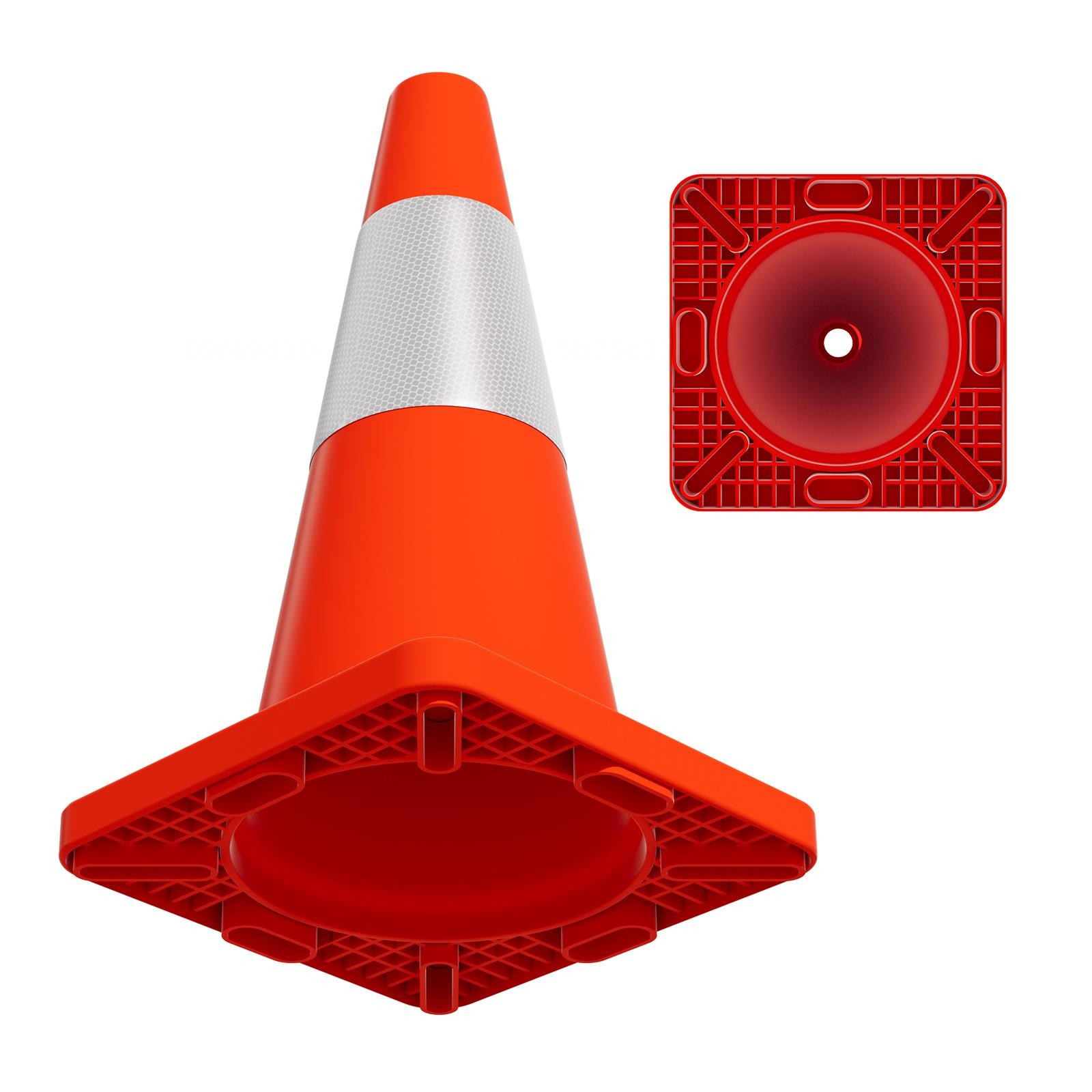 18″28″36″ Orange Traffic Cone Safety Cones Traffic Reflective Collars Road Cones