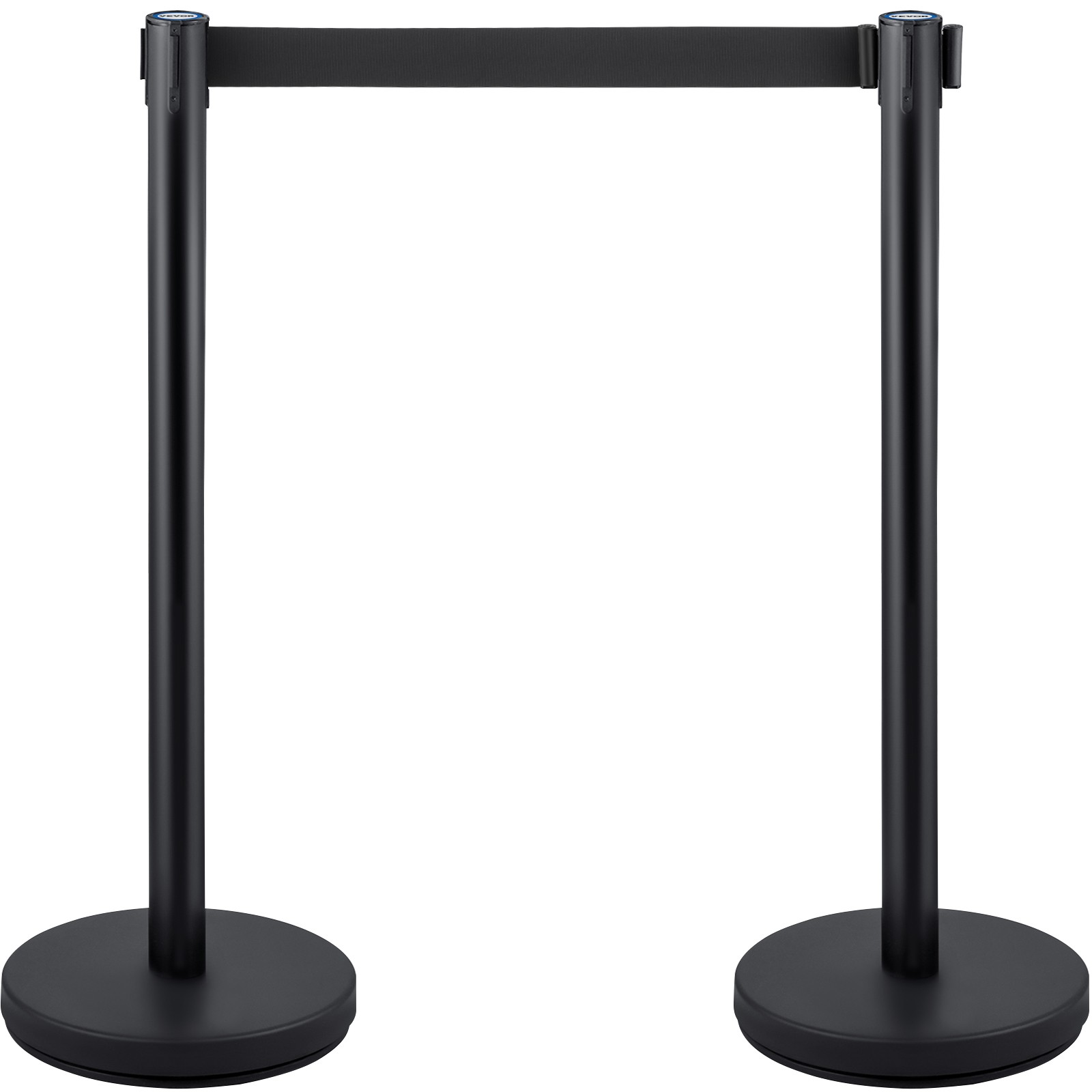 Uimoso 4 Pieces Crowd Control Stanchion Posts Set 6.6 ft/2 m Retractable Belts