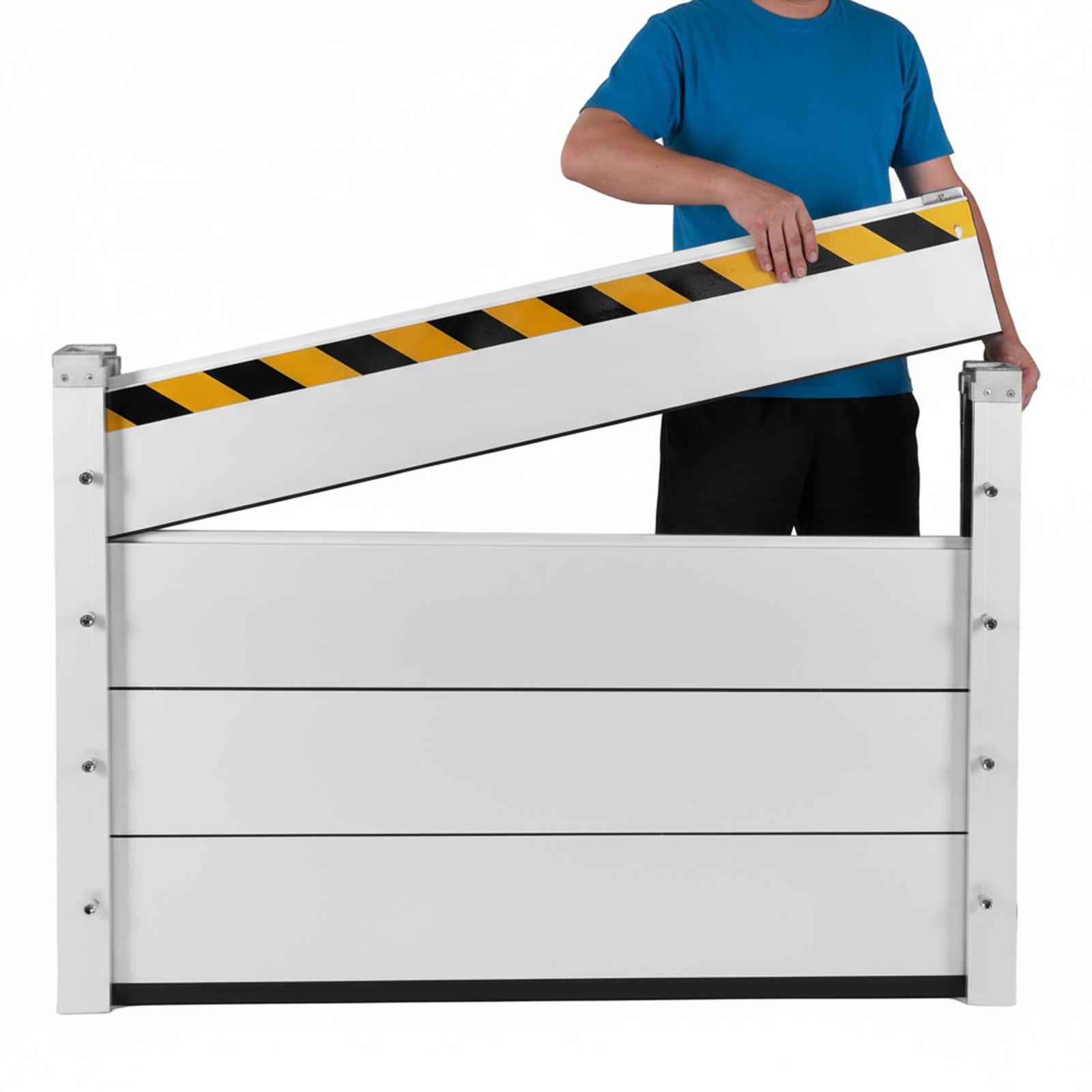 Baffle Flood Barrier Reusable Flood Baffle 120x80cm for Doors Basement Garages