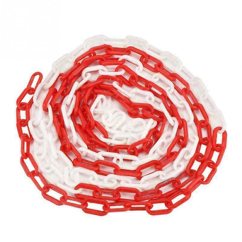 1X Crowd Control Plastic Chain Utility Safety Barrier Indoor& Outdoor new