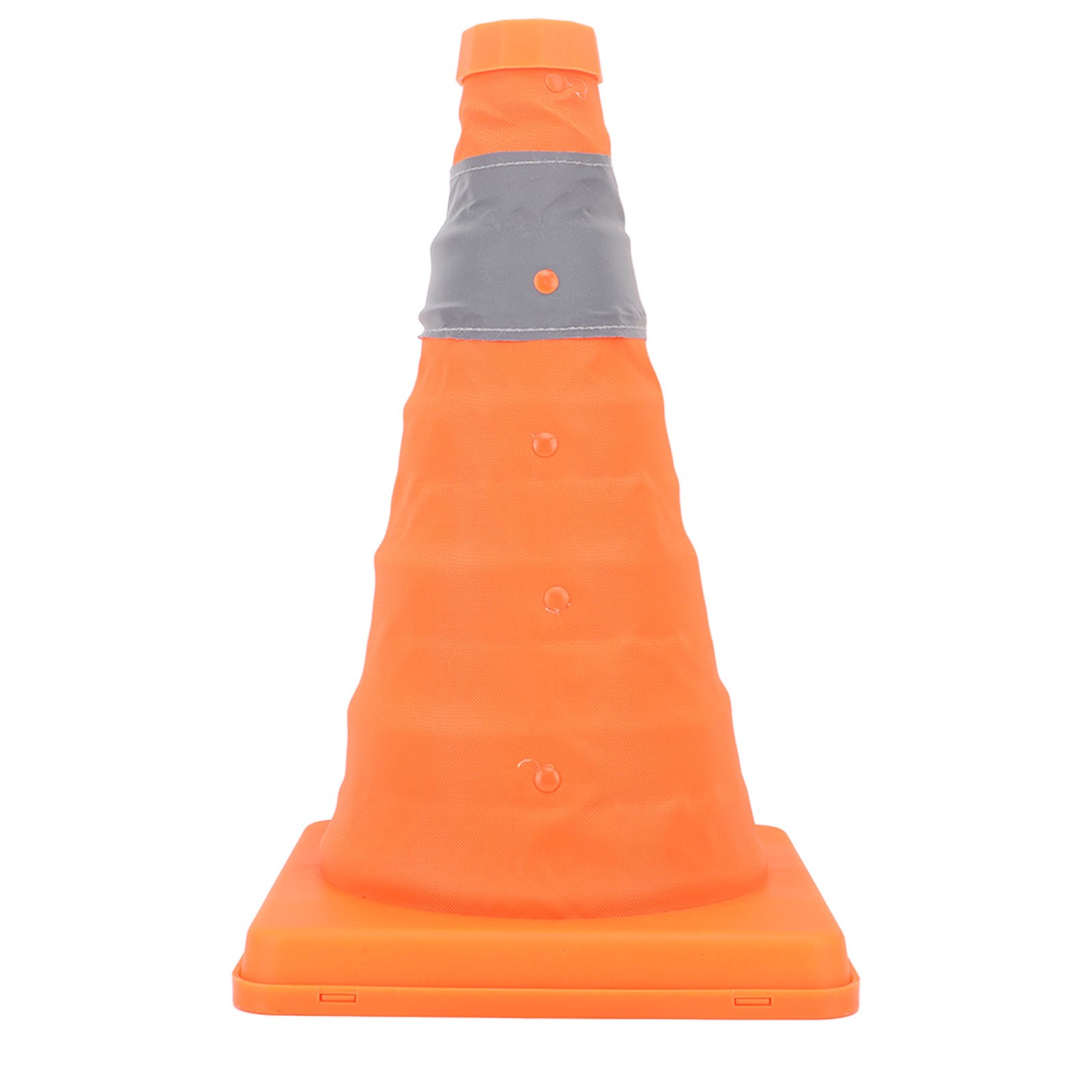 Traffic Safety Cones Reinforced Base Folding Foldable Reflective Traffic Cones