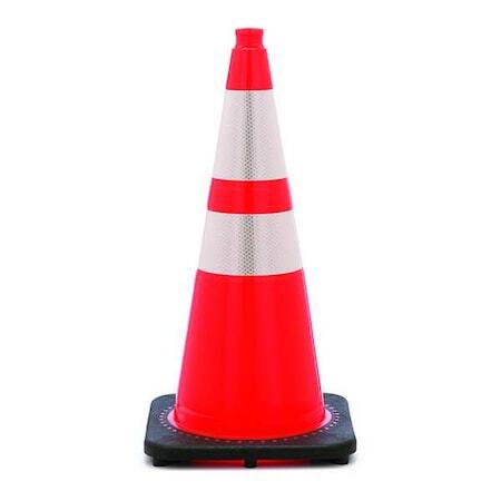 Zoro Select Rs70032ct3m64 Traffic Cone, Night Or High Speed Roadway (45 Mph Or
