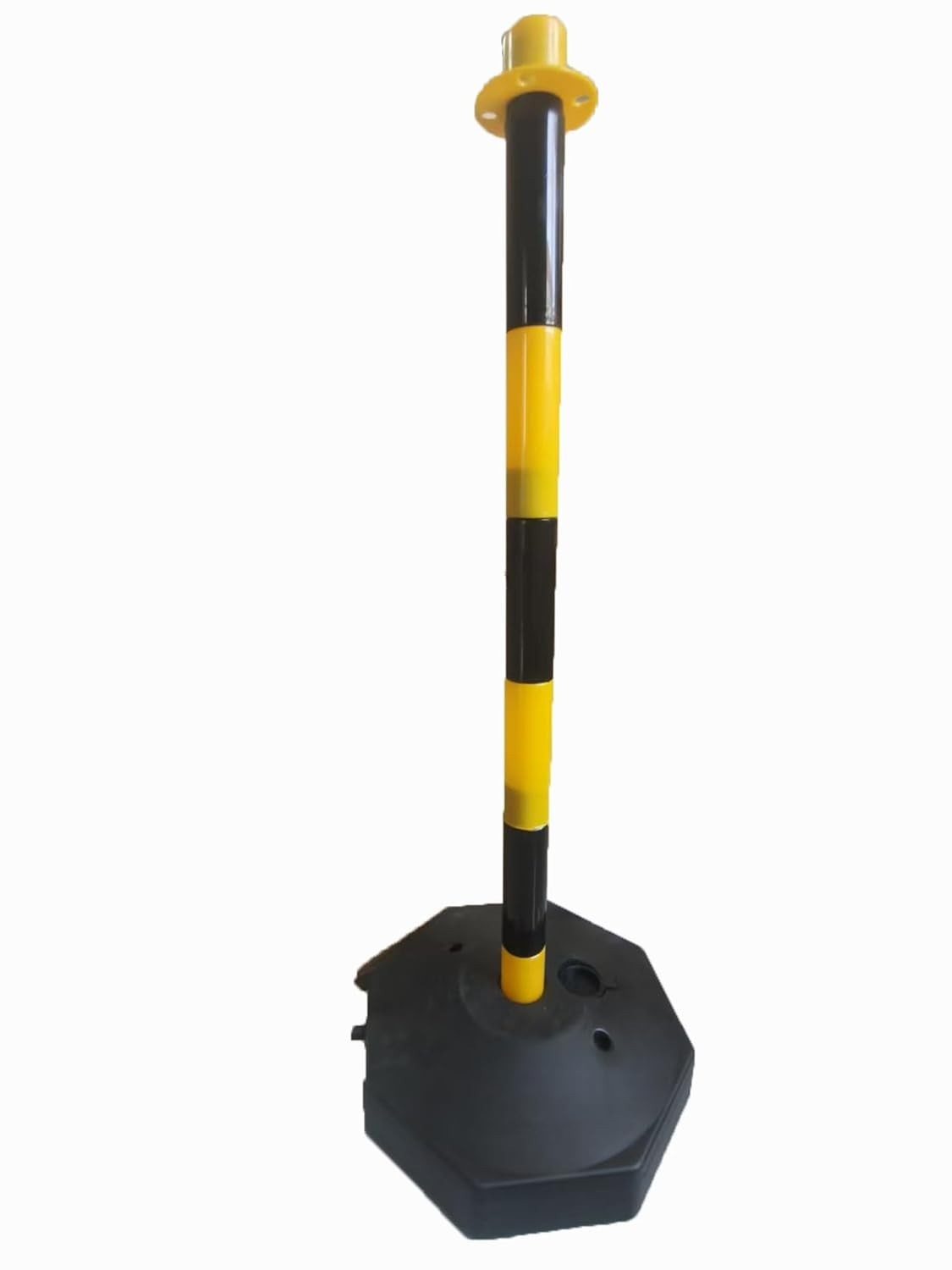 (Used) 6Pack 34 inch Adjustable Traffic Cones: Fillable Base, 6.6FT Chain
