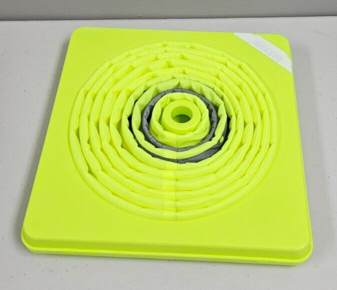 28 Inch Collapsible Foldable Safety Traffic Cone Lime Green Pop-Up Yellow 28″