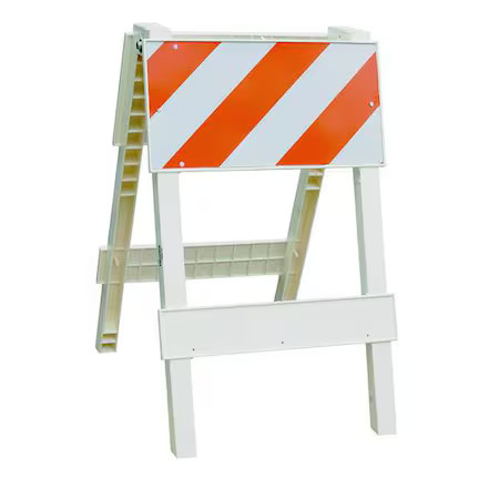 Zoro Select 97-12-002-45 Type 2 Modular Barricade, Co-Polyolefin,, 97-12-002-45