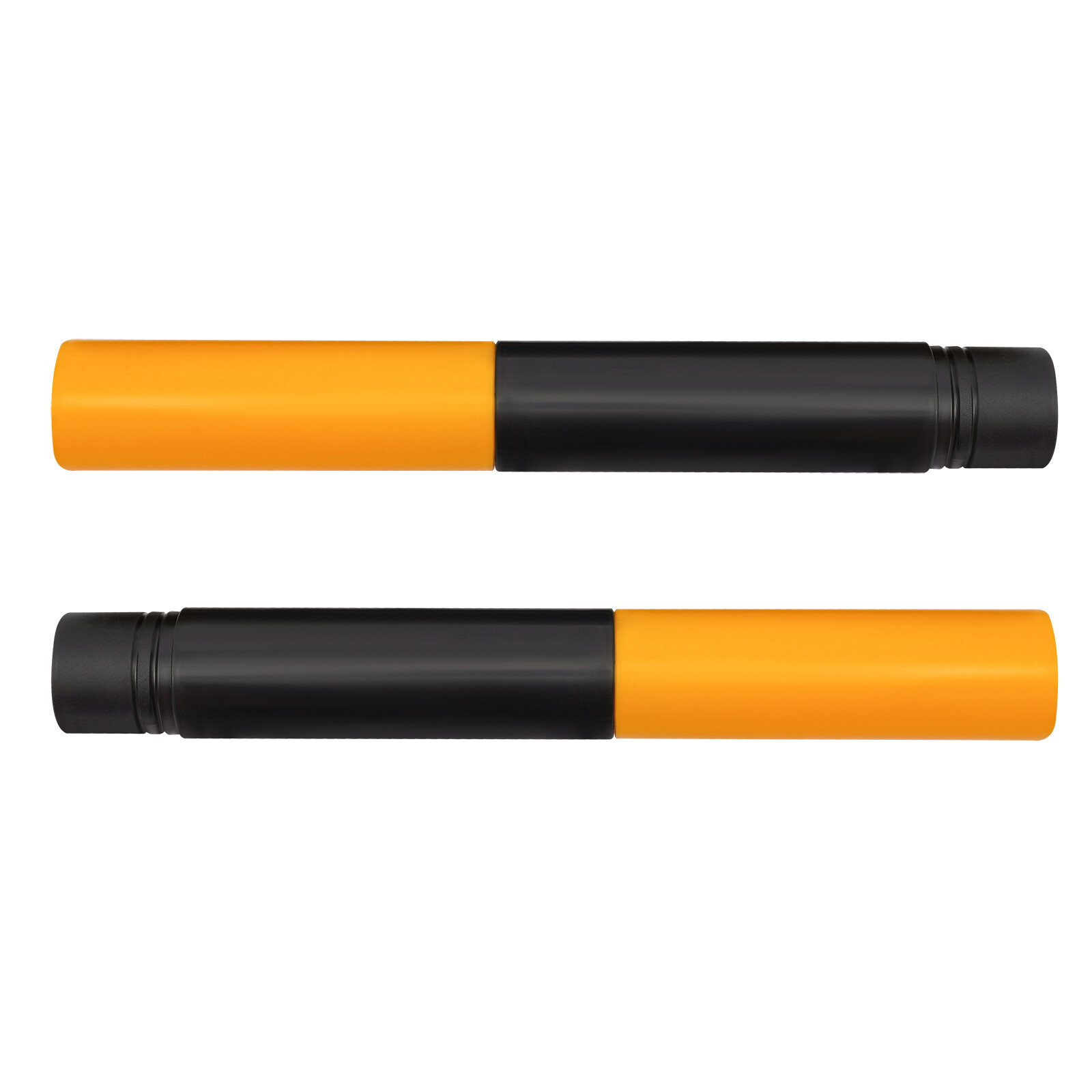 6 Pack Traffic Cones Adjustable Delineator Post Portable Parking Pole W/ Chains