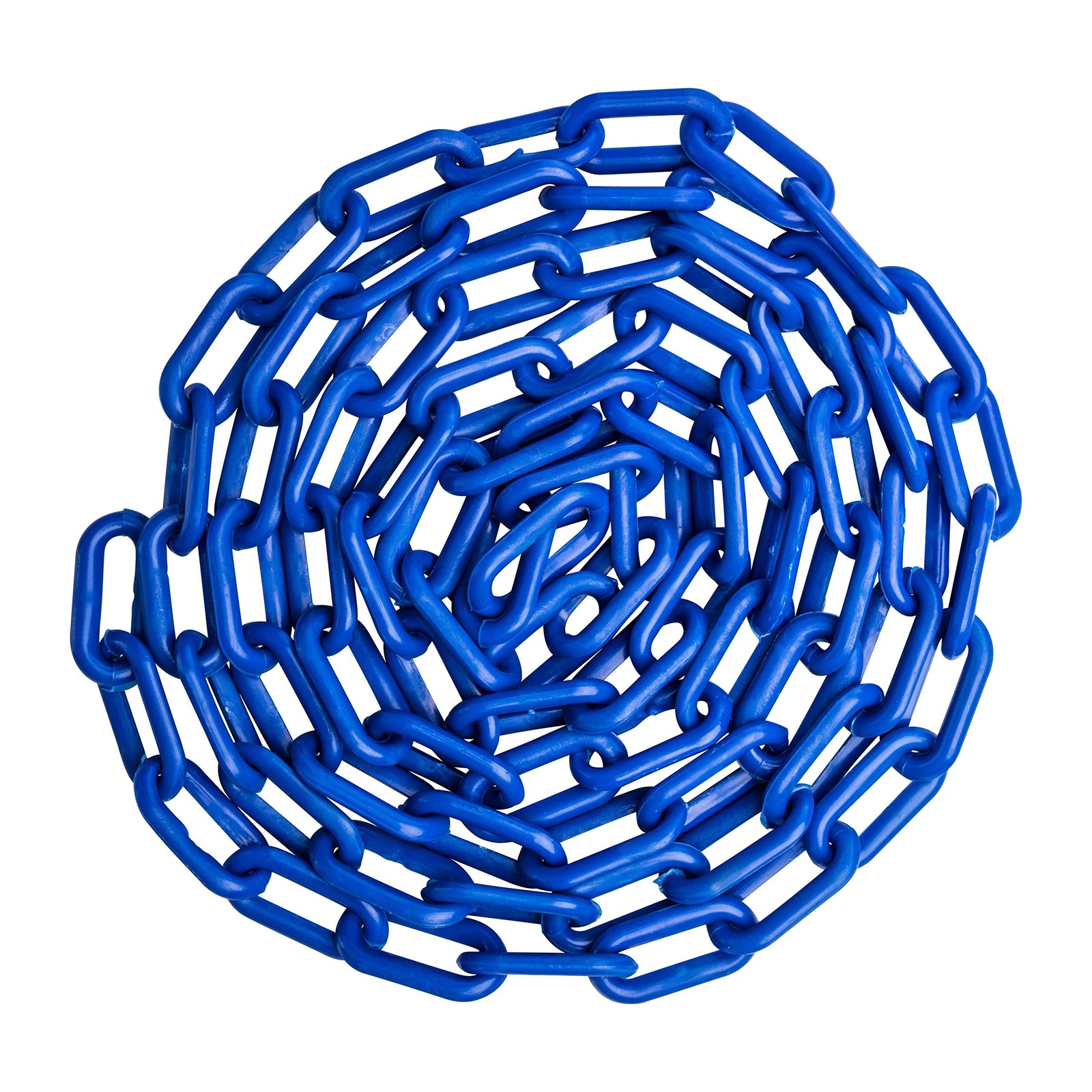Blue 10 Feet Safety Supply Plastic Chain UV Resistant Durable High Quality