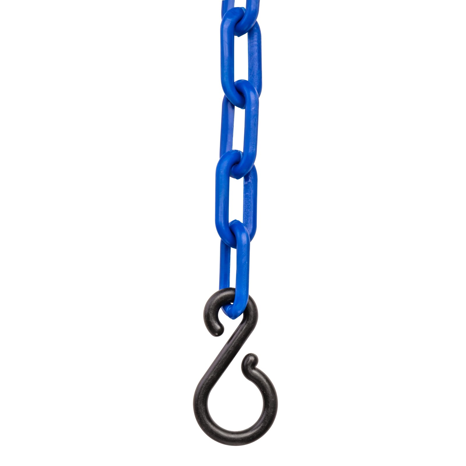 Blue 10 Feet Safety Supply Plastic Chain UV Resistant Durable High Quality