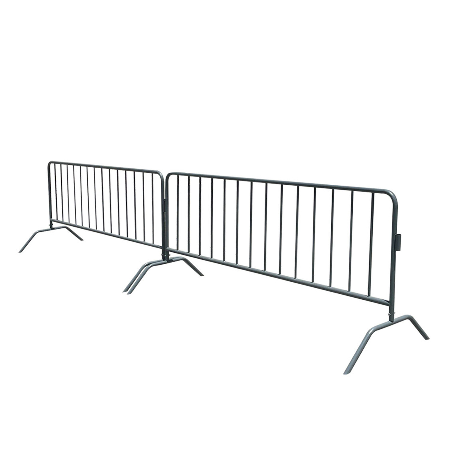 Sandbaggy Metal Crowd Control Barricades – Interlocking Barriers (Will-Call)