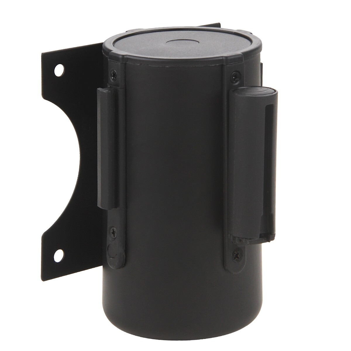 Wall Mount Retractable Belt 16 Foot, Crowd Control Wall Barrier w/ Steel Case
