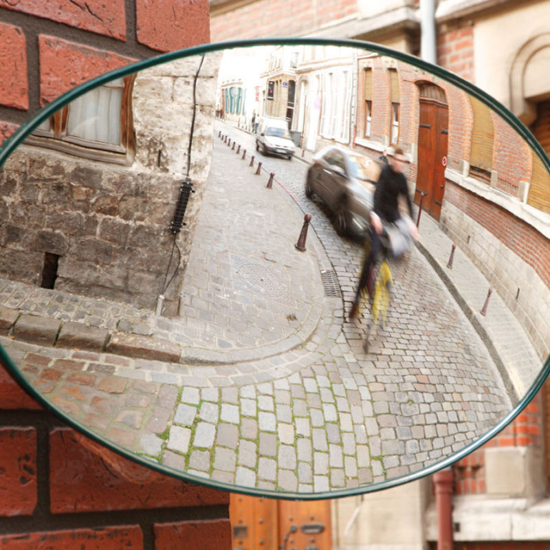 Oval Convex Garage Exit Mirror 56Cm – Mottez 314POVA