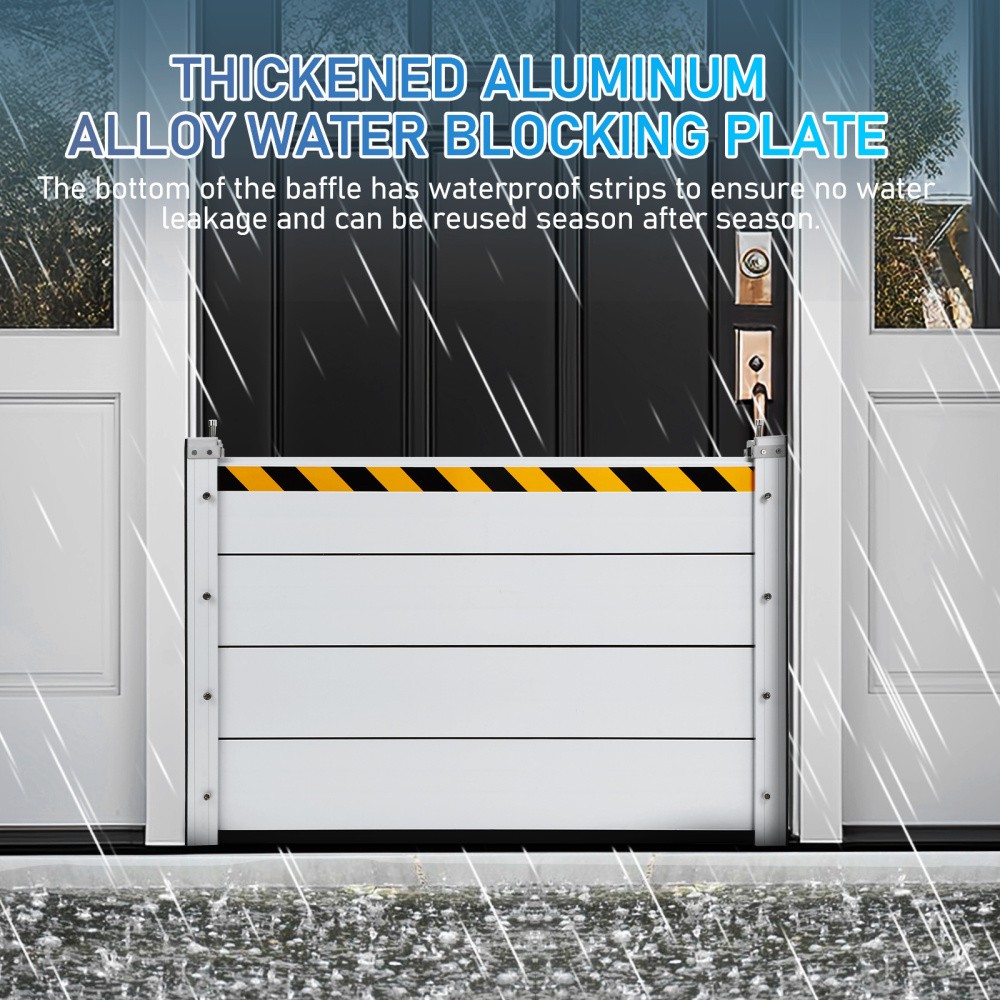 Heavy Duty Unit Module Design Flood Protection Barrier Reusable Flood Barrier