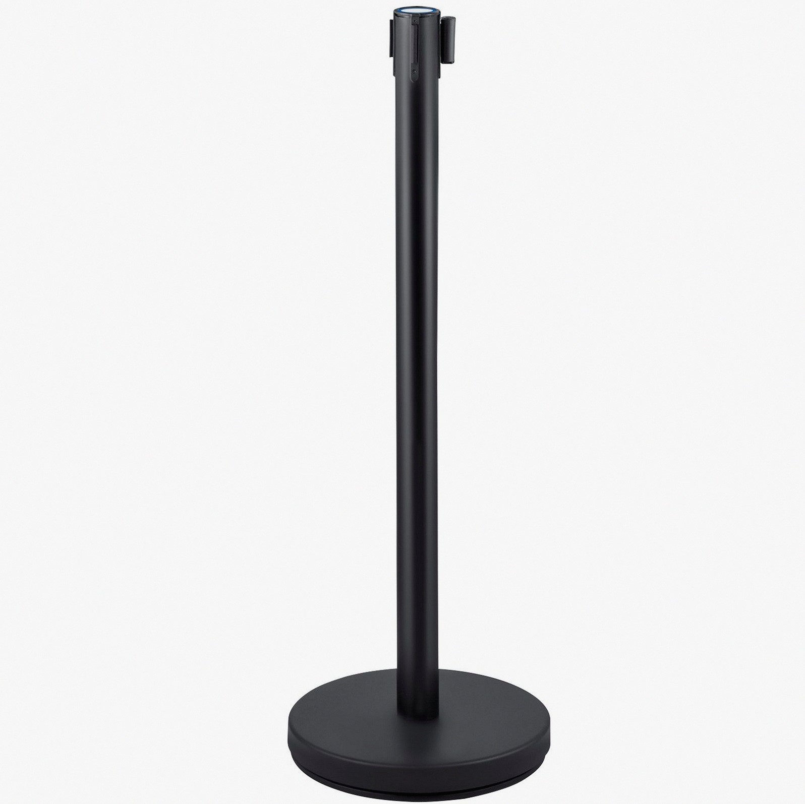 4-Pc Stainless Crowd Control Stanchion w/ 6.6ft Belts & HD Base