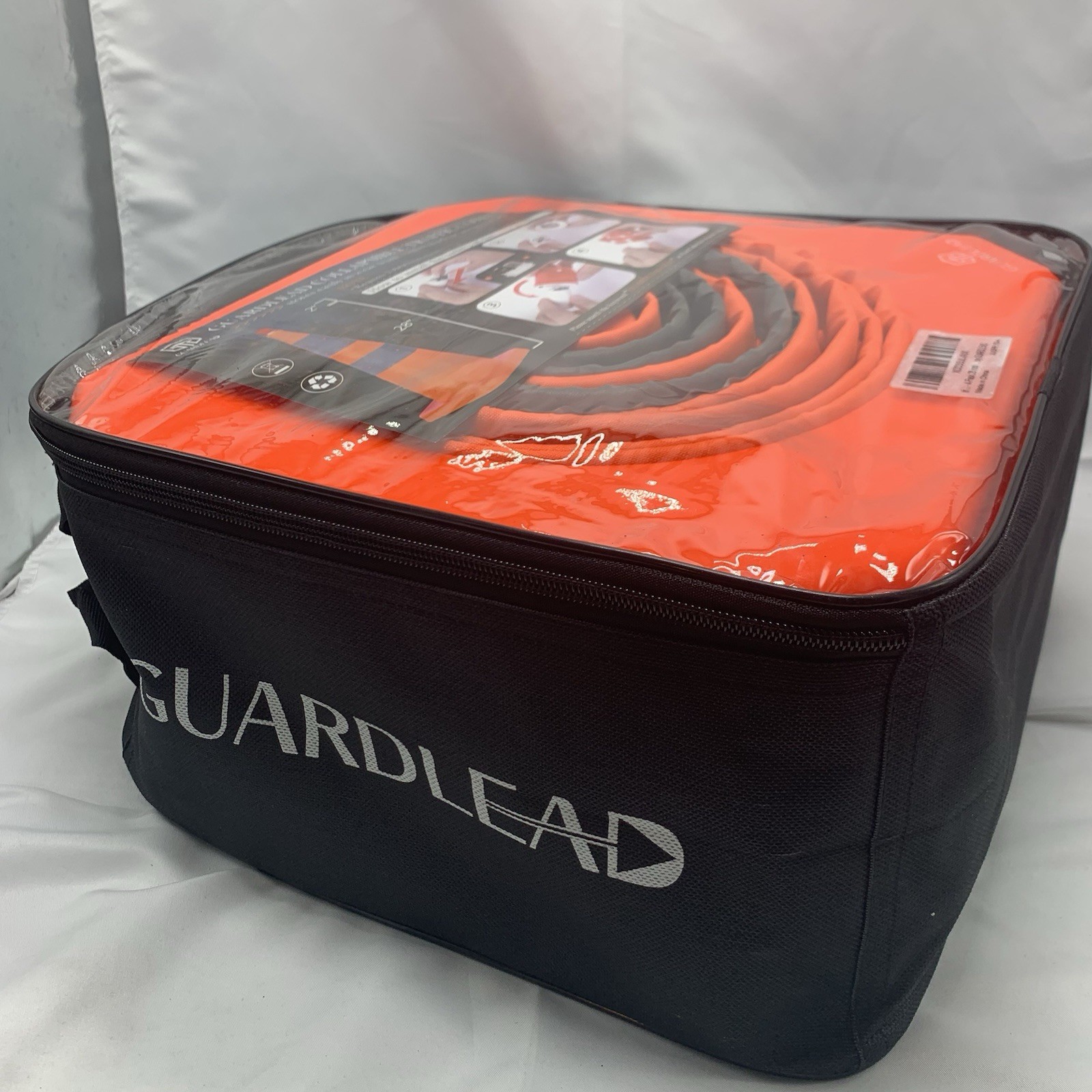 Collapsible Traffic Safety Cones 4 Pack 28 inch w/ LED Light by Guardlead