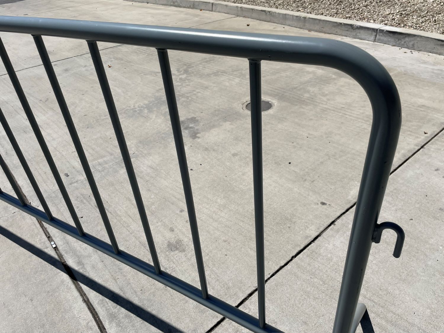 Sandbaggy Metal Crowd Control Barricades – Interlocking Barriers (Will-Call)