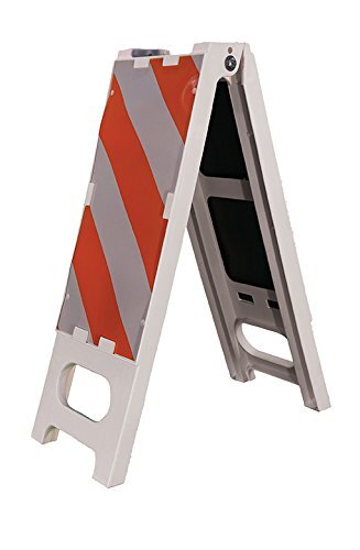 Cortina 97-01-006 Polypropylene Vertical Folding Barricade 12″ Width x 44″