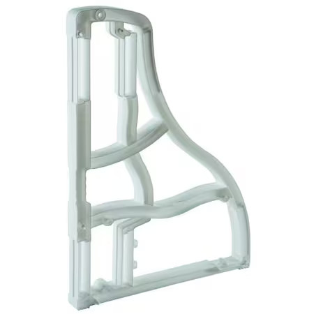 Barricade Leg, Plastic, High-Intensity Prismatic, 40 In Height, 29 In Length, 8