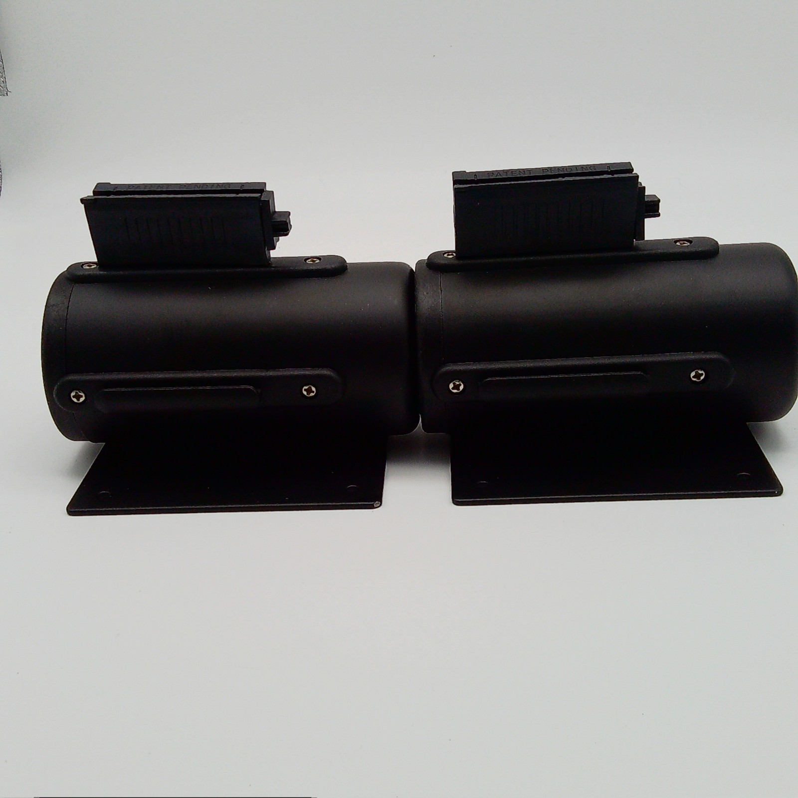 Lot Of 2 Crowd Control Warehouse Wall Mount Retractable 10 Ft Belt Barriers