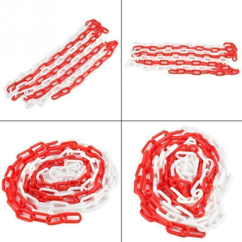 1X Crowd Control Plastic Chain Utility Safety Barrier Indoor& Outdoor new