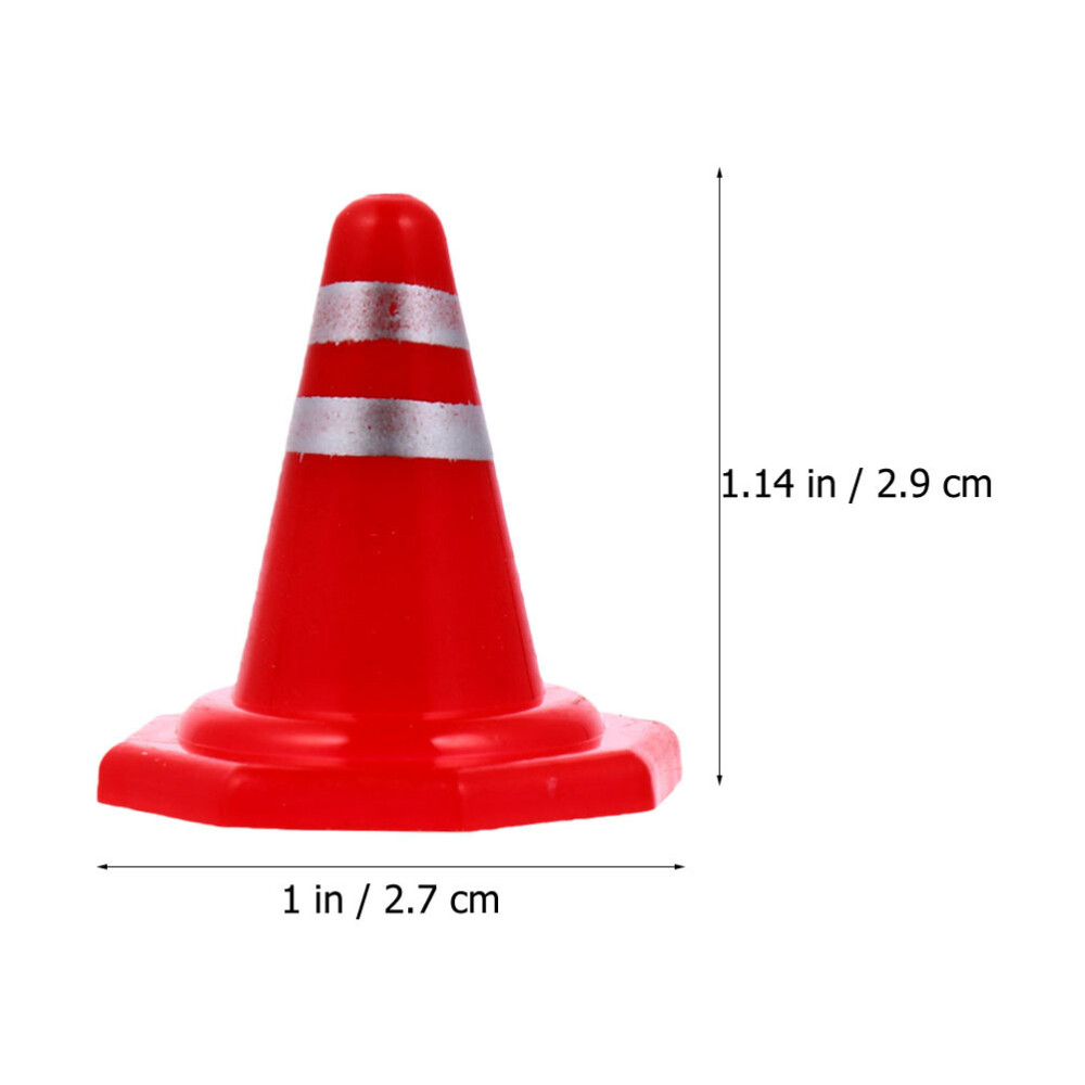 60PCS Training Roadblock Construction Cones Toys Traffic Signs for Kids