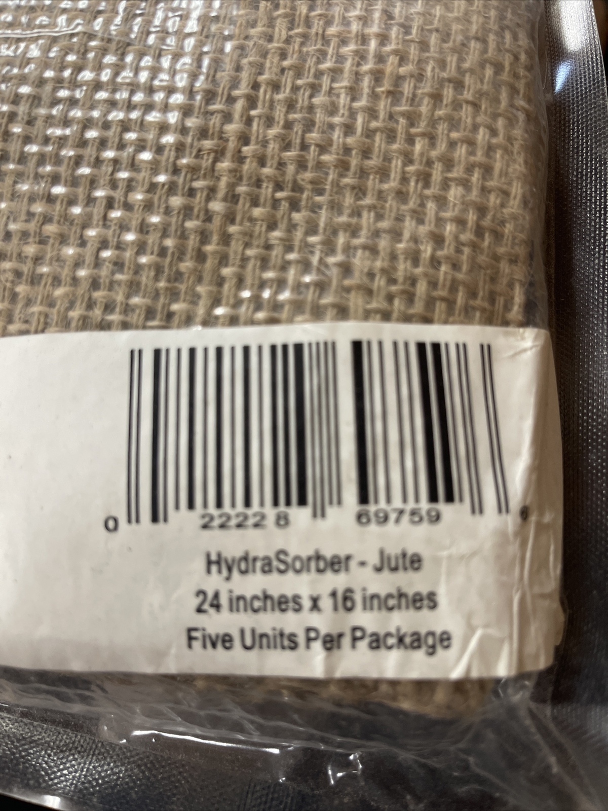 5 PK HydraSorber,Sandless Sandbags,Water Absorbent Flood Barrier – 24” X 16”