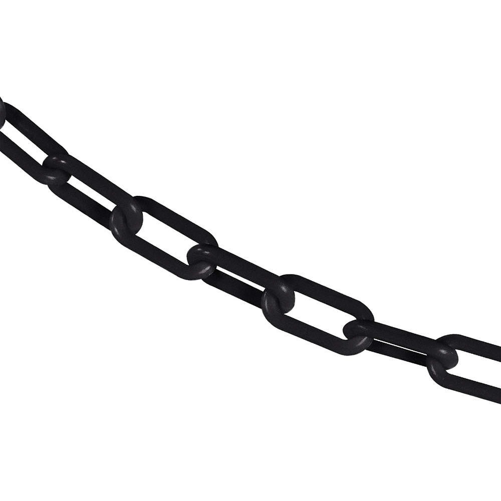 GRAINGER APPROVED 30003-50 Plastic Chain ,50 ft L,Black 44F764