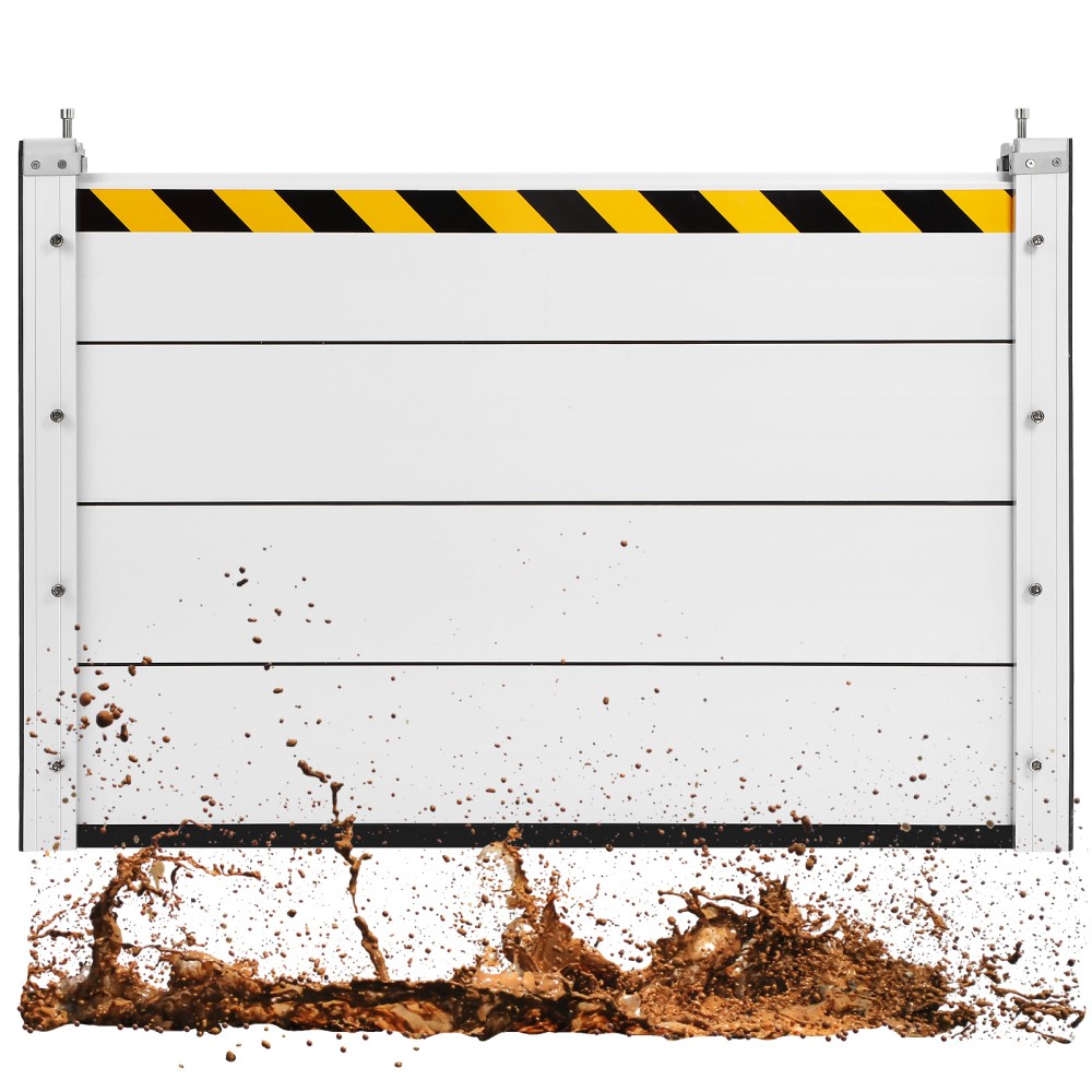 Heavy Duty Unit Module Design Flood Protection Barrier Reusable Flood Barrier
