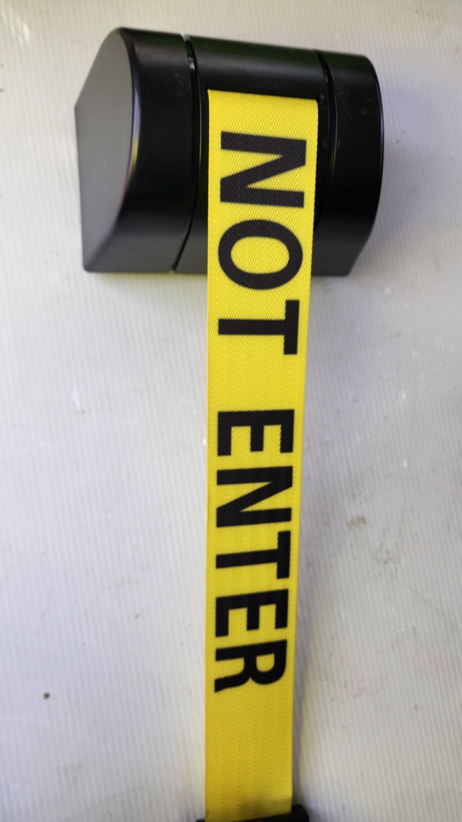 CCW Series WMB-220 Magnetic Wall Mount Retractable Belt Barrier – 15 Foot U
