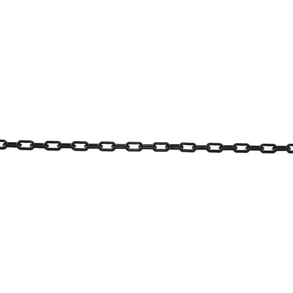 Zoro Select 30003-100 Plastic Chain, Black, 100 Ft Length, Gloss, 30003-100