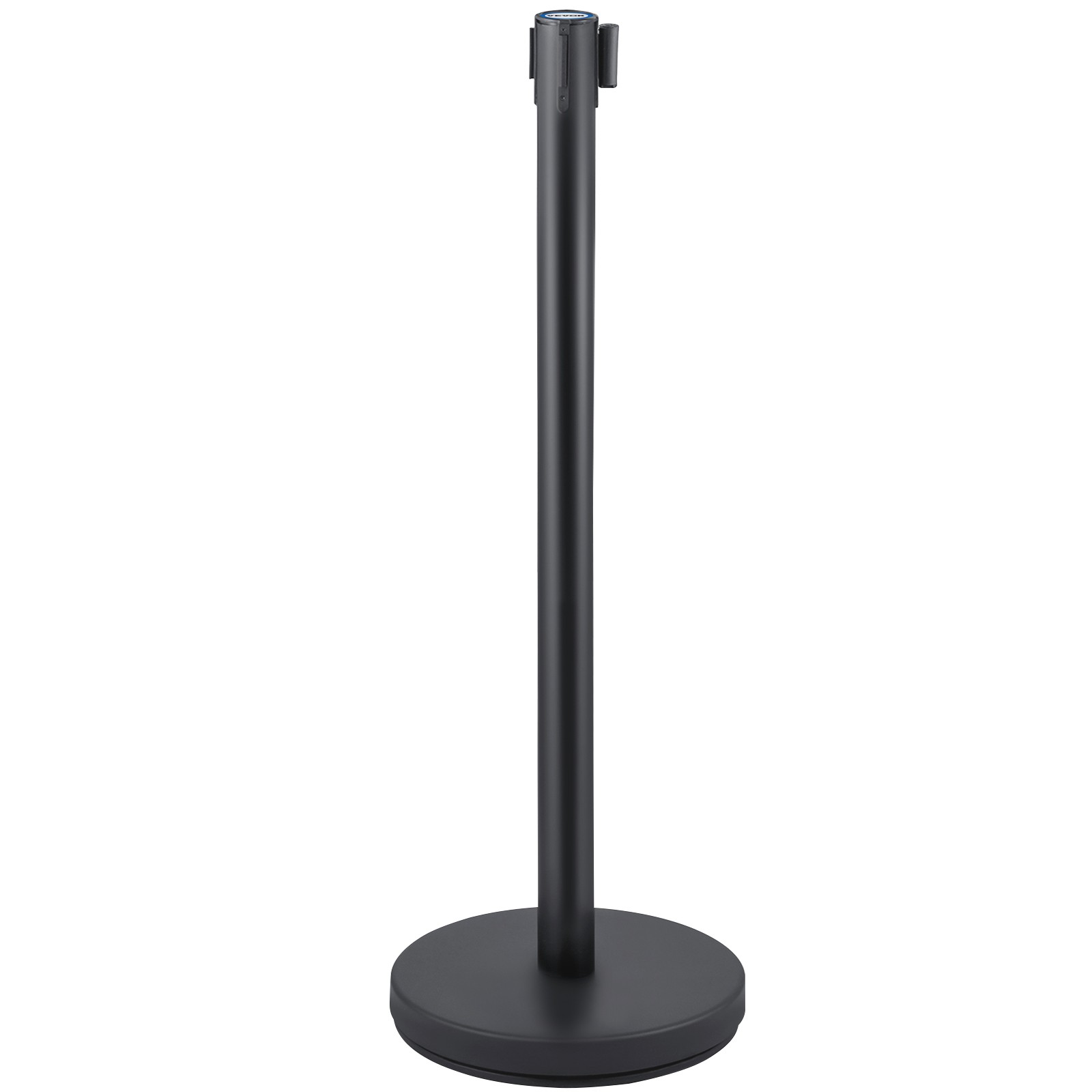 VEVOR 6PCS Crowd Control Barrier Stanchion Posts Set Queue Pole with 6.6ft Belt