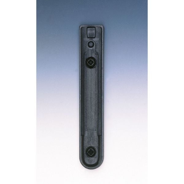 Tensabarrier 898Clip Wall Mount Receiver, 4.5″H, Plastic, Black