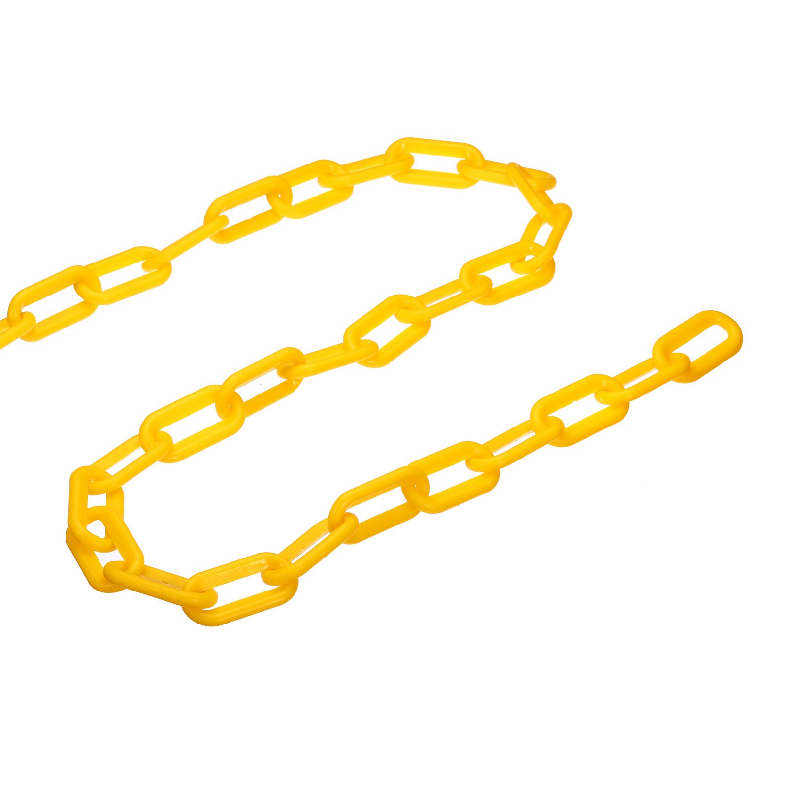 Plastic Chain Barrier (Yellow, 10 Feet, 0.3″ Dia)