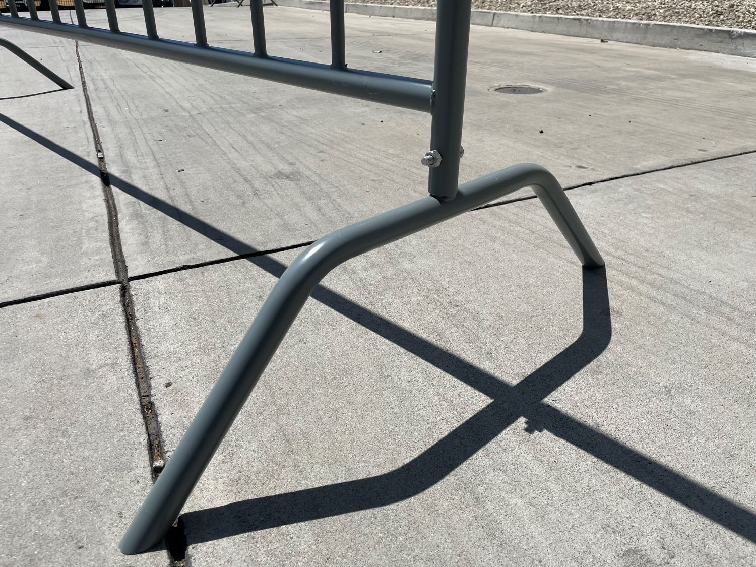 Sandbaggy Metal Crowd Control Barricades – Interlocking Barriers (Will-Call)