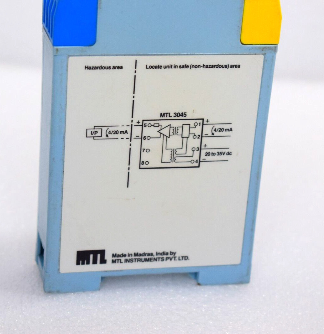 1x MTL3045 MTL 3000 SERIES ISOLATING DRIVER 125mA MTL 3045