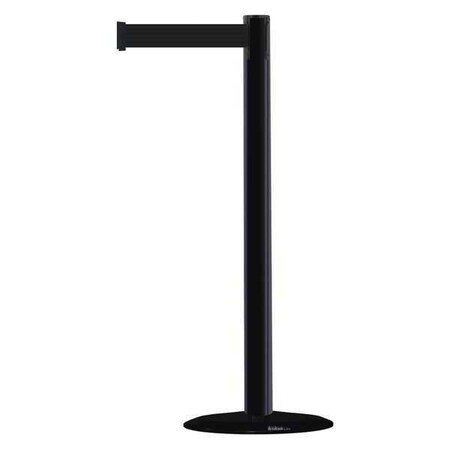 Tensabarrier 875-33-Std-No-B9x-C Barrier Post With Belt, 7 1/2 Ft Length, 38 In