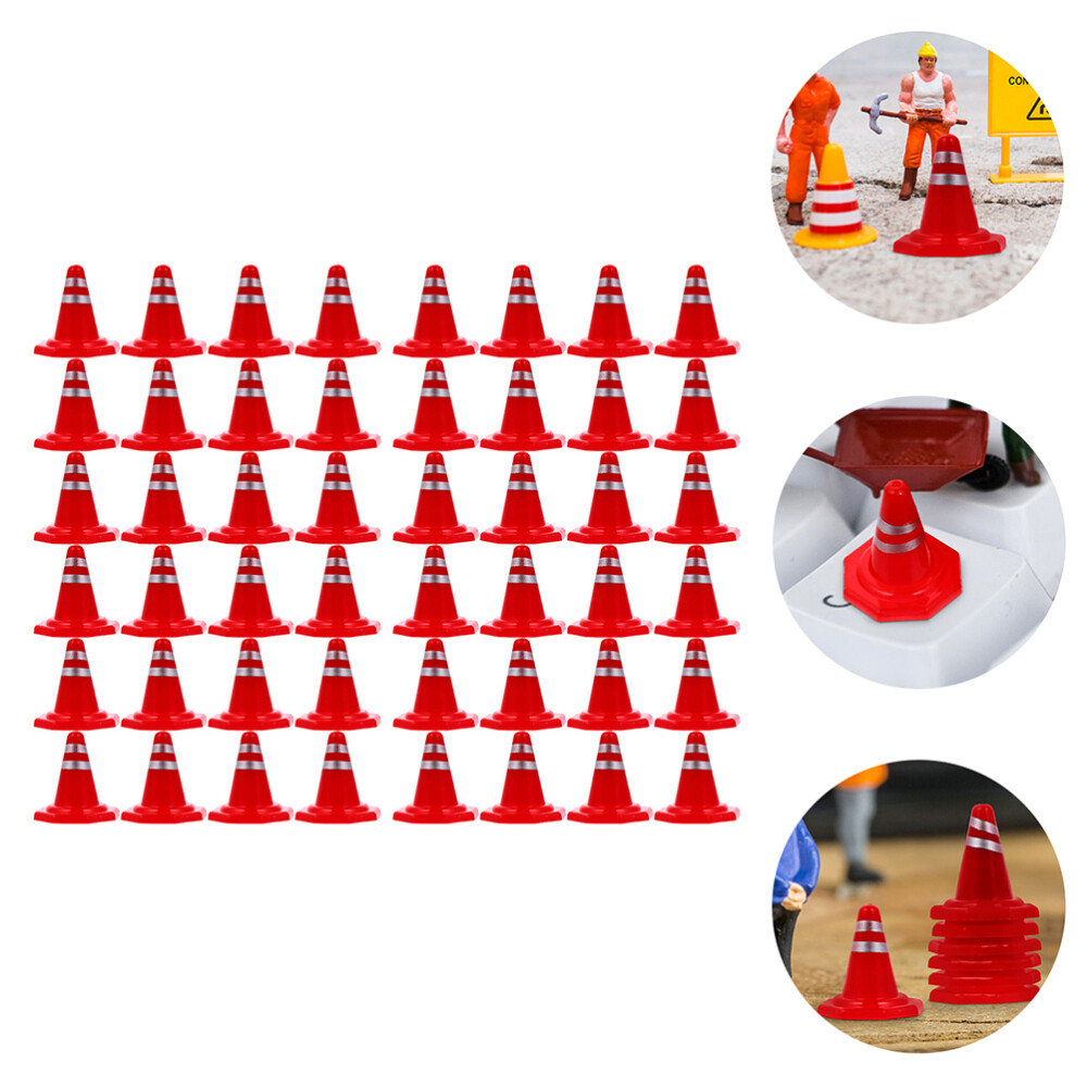 60Pcs construction cones Traffic Safety Cone toy field Marker Cones