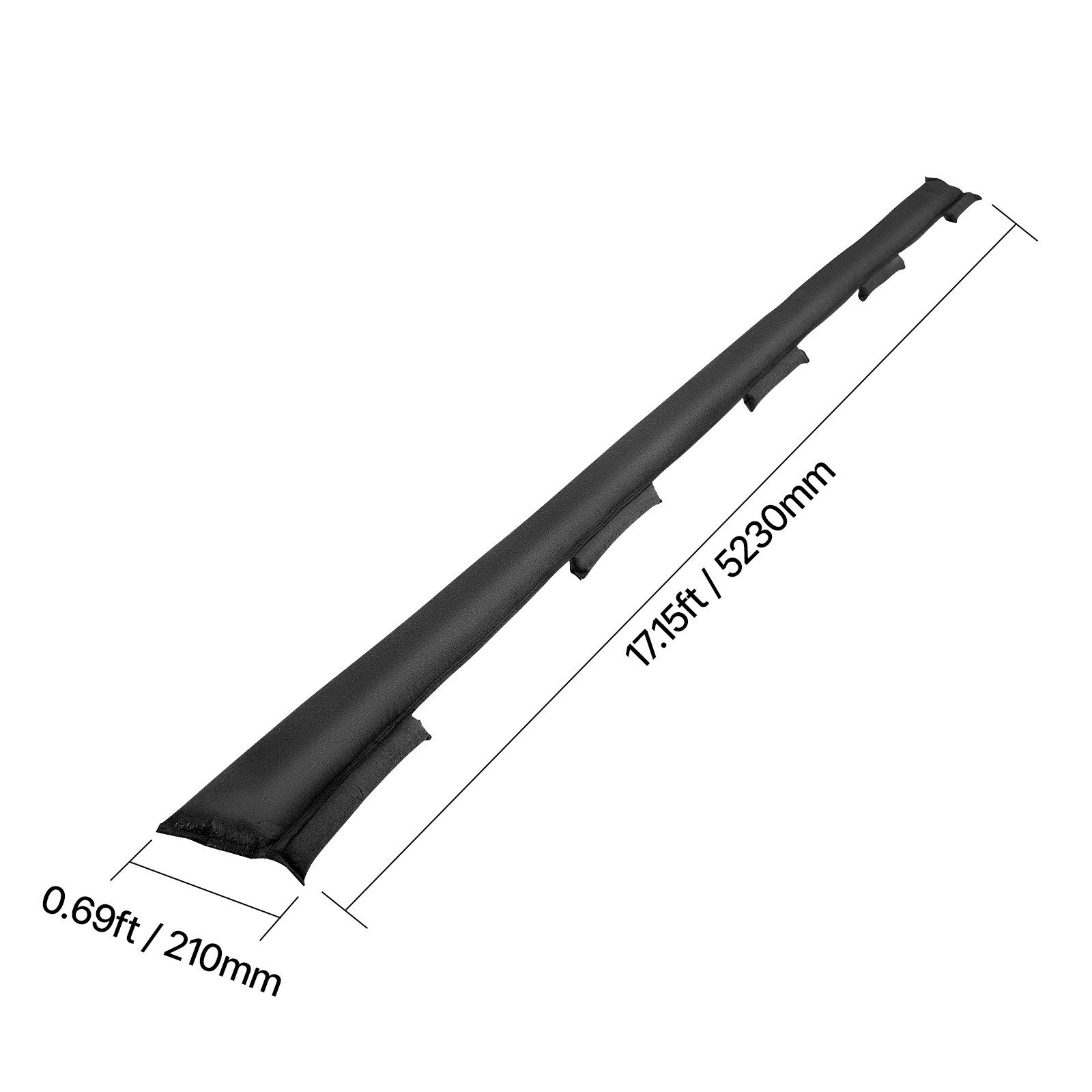Uimoso Flood Barrier 1.6 x 1.4 ft Reusable Flood Bags Activated by Water 8 Pack