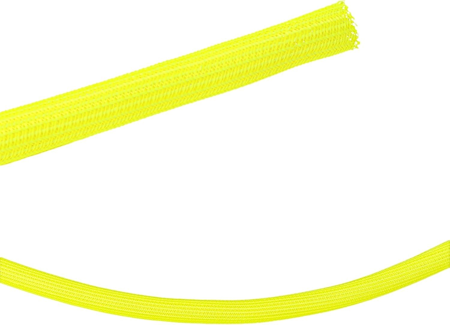 10 Ft High Visibility Chain Cover Kit – Yellow Safety Barrier for Indoor/Outdoor