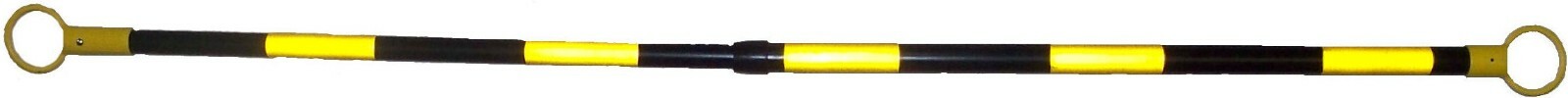Telescoping Cone Bars, box of 15 bars 2″OD x 54″ to 94″ Length Traffic Cone Bar