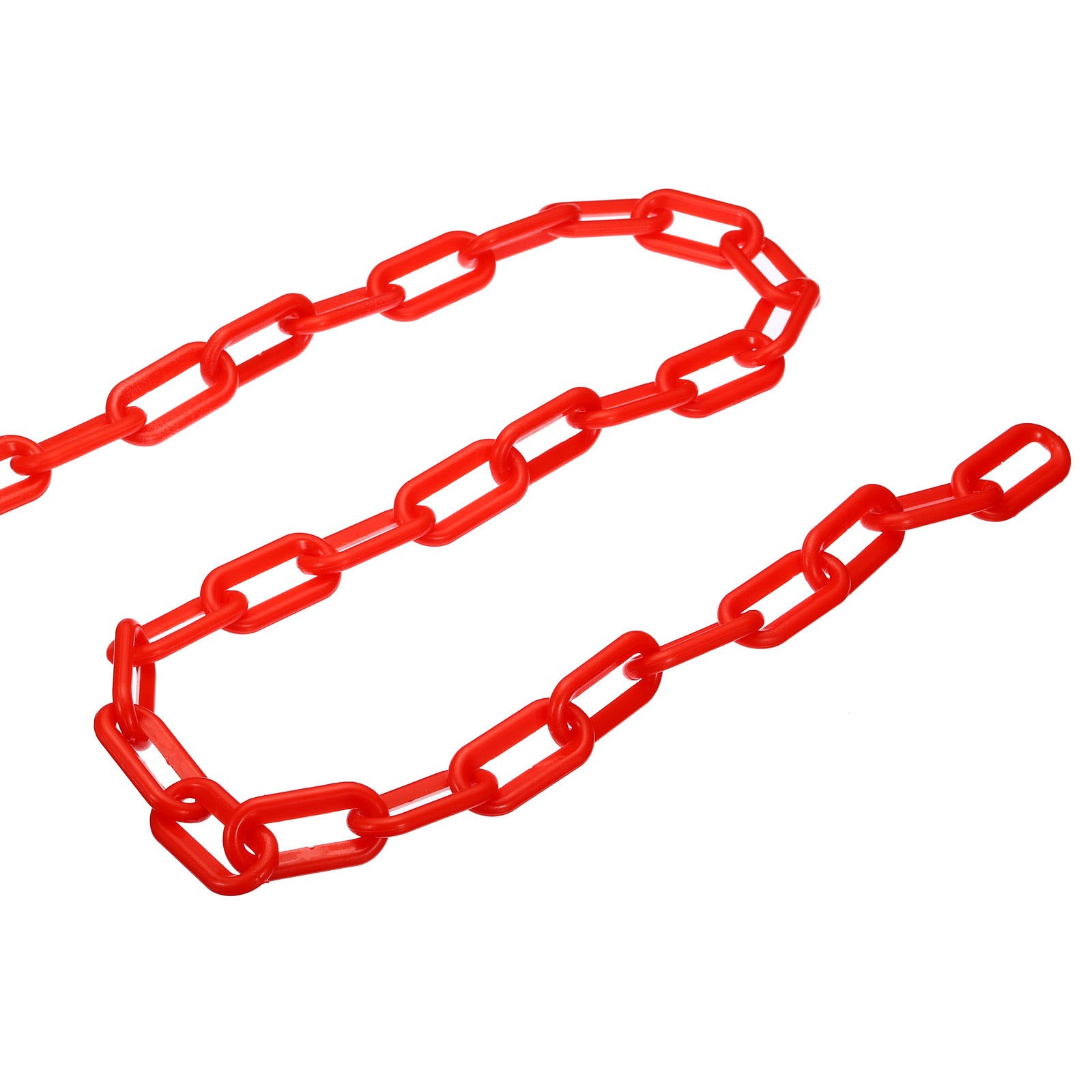 Plastic Chain Barrier (Red, 10 Feet, 0.3″ Dia) Chain Plastic Chain Links