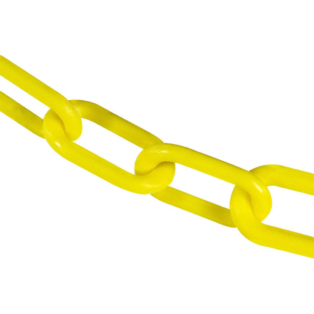 GRAINGER APPROVED 80002-300 Plastic Chain ,300 ft L,Yellow 9PYX5