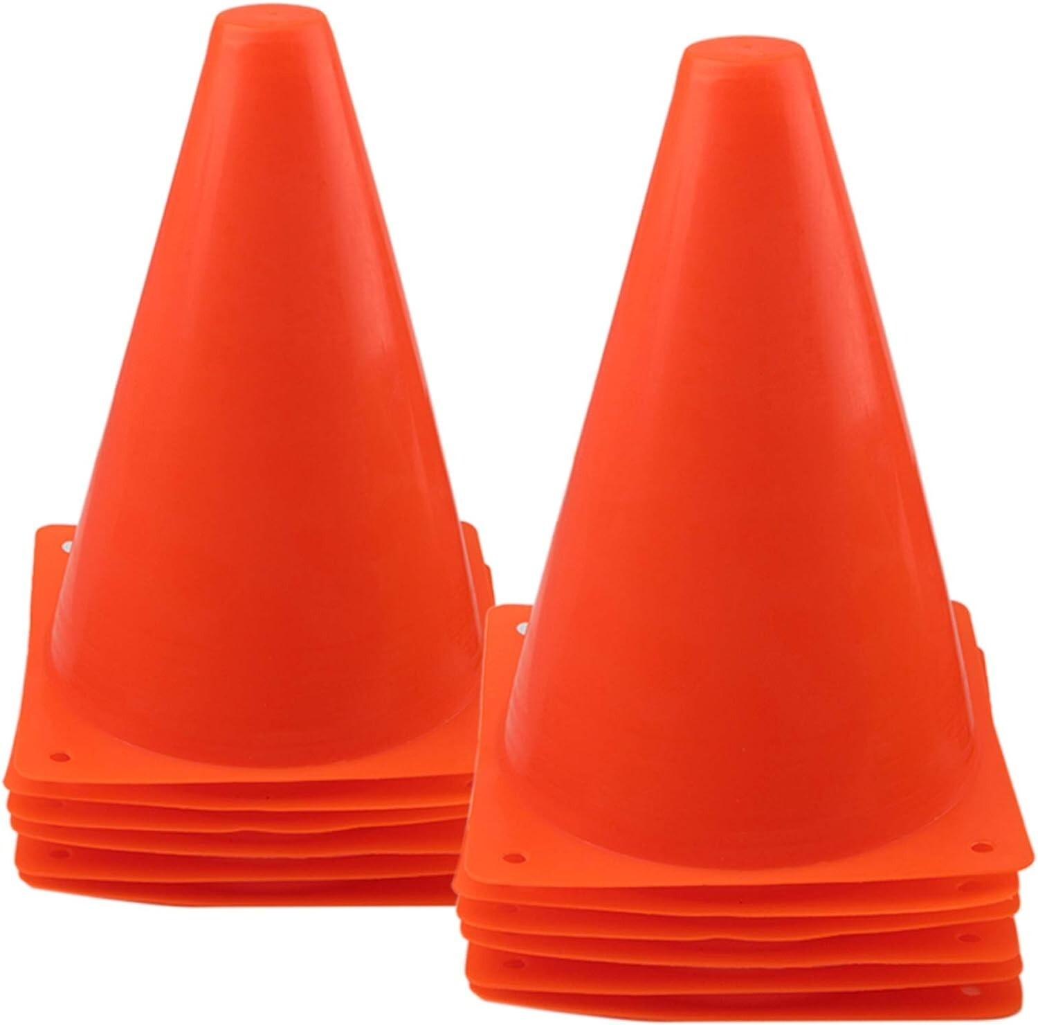 Durable 7-Inch Sports Cones for Agility Training – Indoor & Outdoor Use