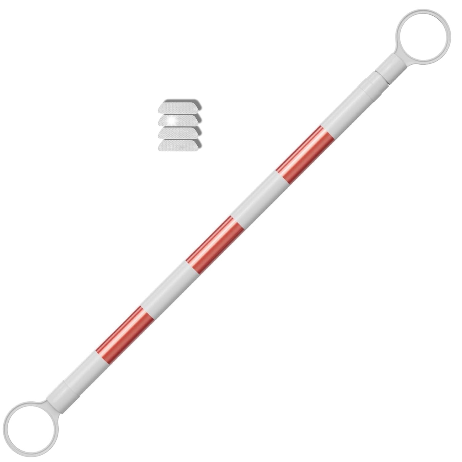 Retractable Safety Traffic Cone Bar – Barrier fits over Safety Cones -NEW IN BOX