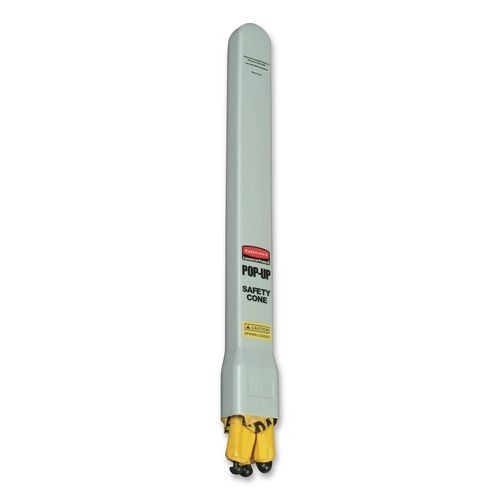 Rubbermaid Commercial Pop-Up Wet Floor Safety Cone, 21 x 21 x 30, Yellow