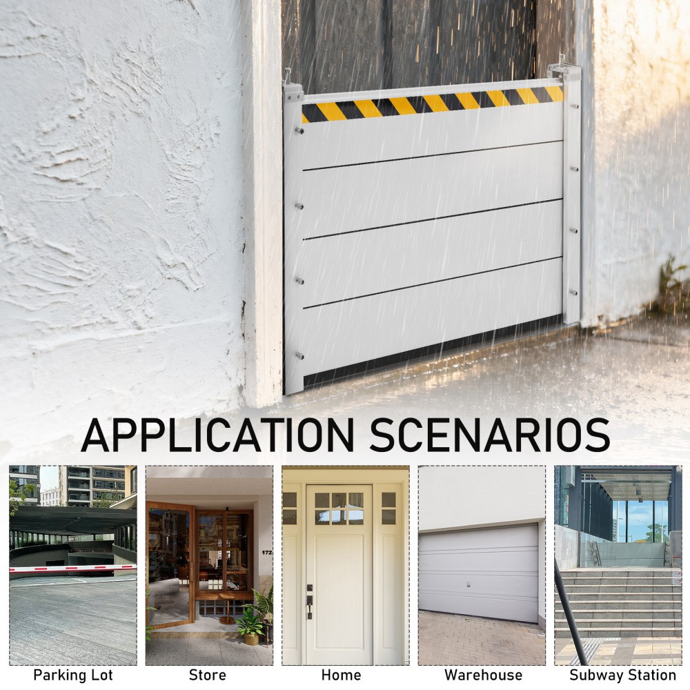 Heavy Duty Unit Module Design Flood Protection Barrier Reusable Flood Barrier
