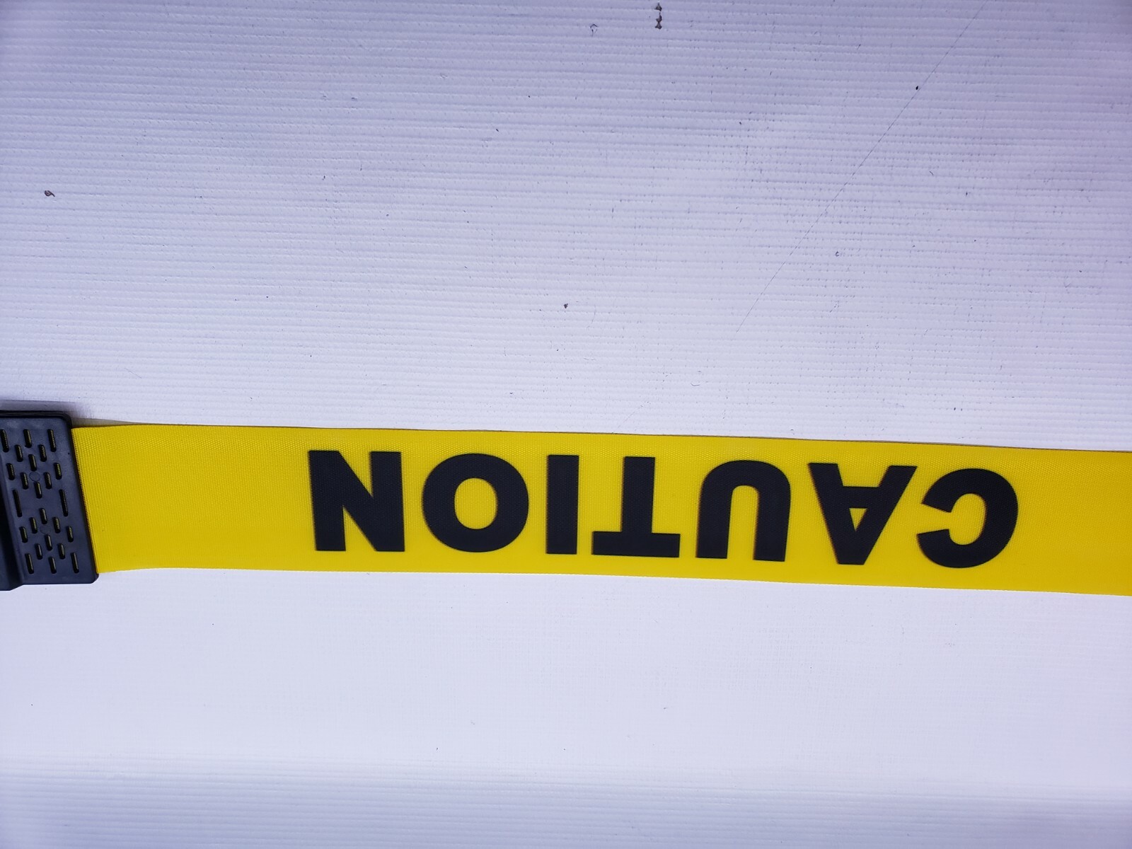 BANNER STAKES, STANDARD BANNER HEAD, T9F442752, YELLOW “CAUTION” Free Shipping