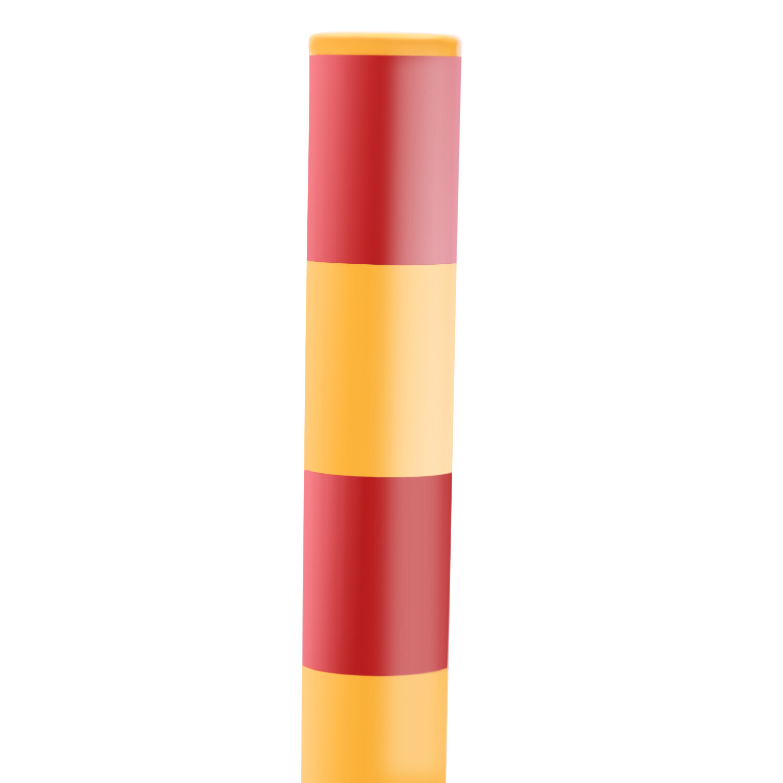 23.62in Parking Post, Steel Safety Bollards Post with Lock, Parking Barrier Post